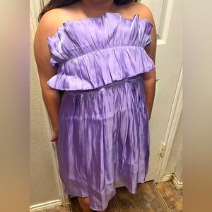 Davi & Dani lavender dress Sz Med NWT